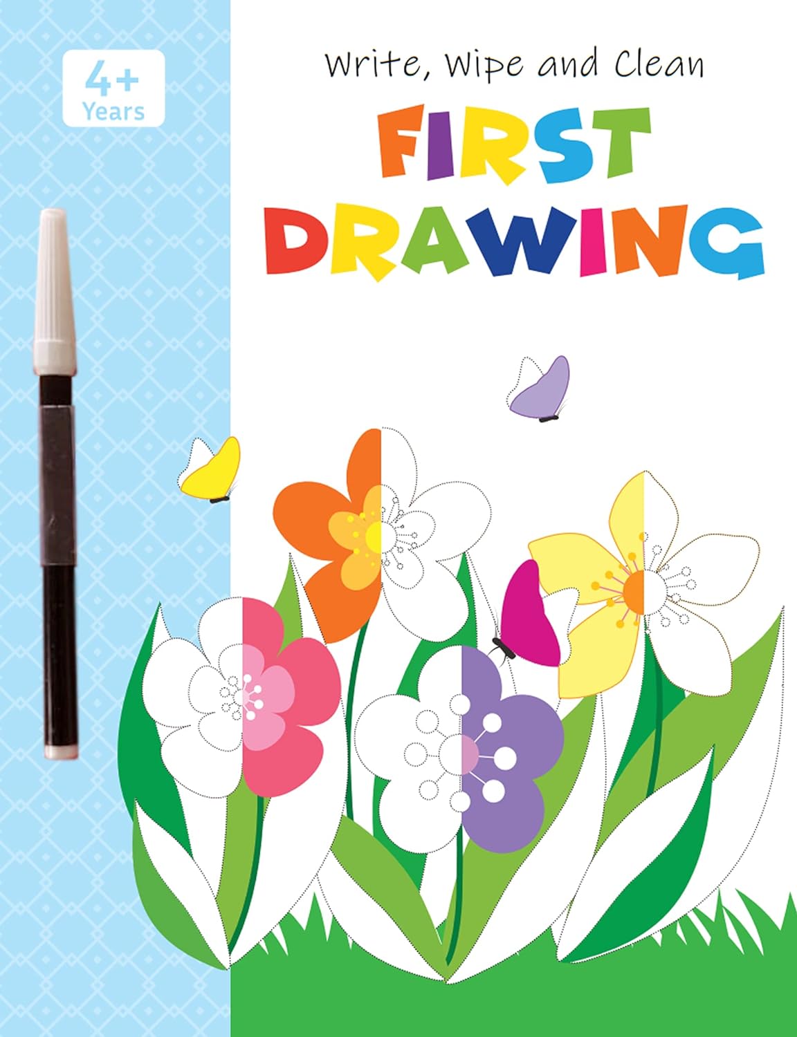 Pegasus First Drawing-Wipe N Clean Book