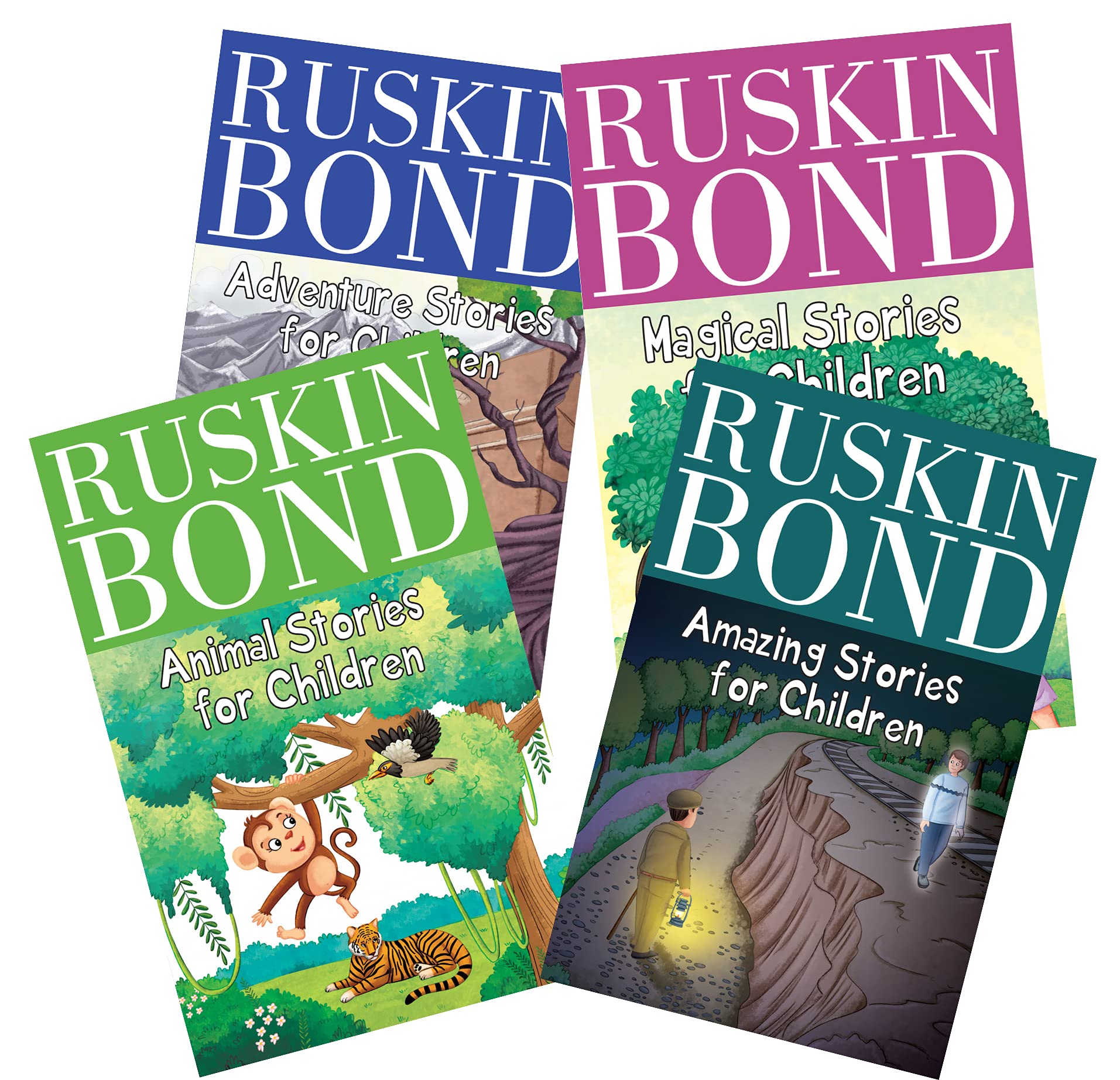 Pegasus Ruskin Bond Children Story Books - Set of 4 for Kids (1)