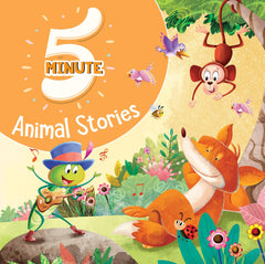 Pegasus 5 Minute Animal Stories - Premium Quality Padded & Glittered Book