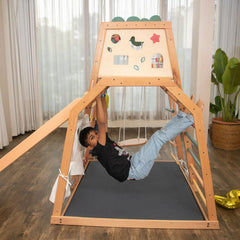 Kiddies Kingdom Wooden Toy Treehouse Imaginative Play For Ages 3 and Above