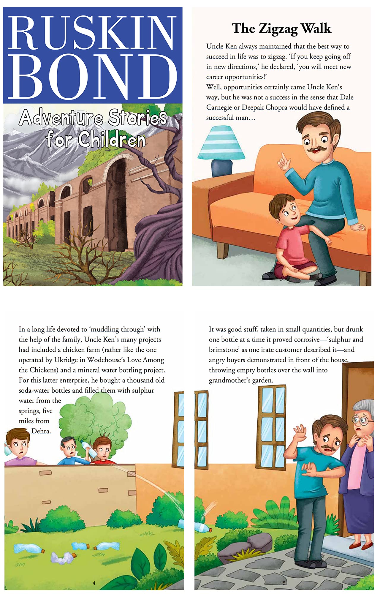 Pegasus Ruskin Bond Children Story Books - Set of 4 for Kids (1)