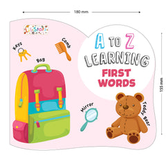 Pegasus A To Z Learning First Word Board Book for Kids Children
