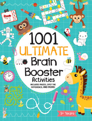 Pegasus 1001 Ultimate Brain Booster Activities for 3 to 6 Years Old Kids