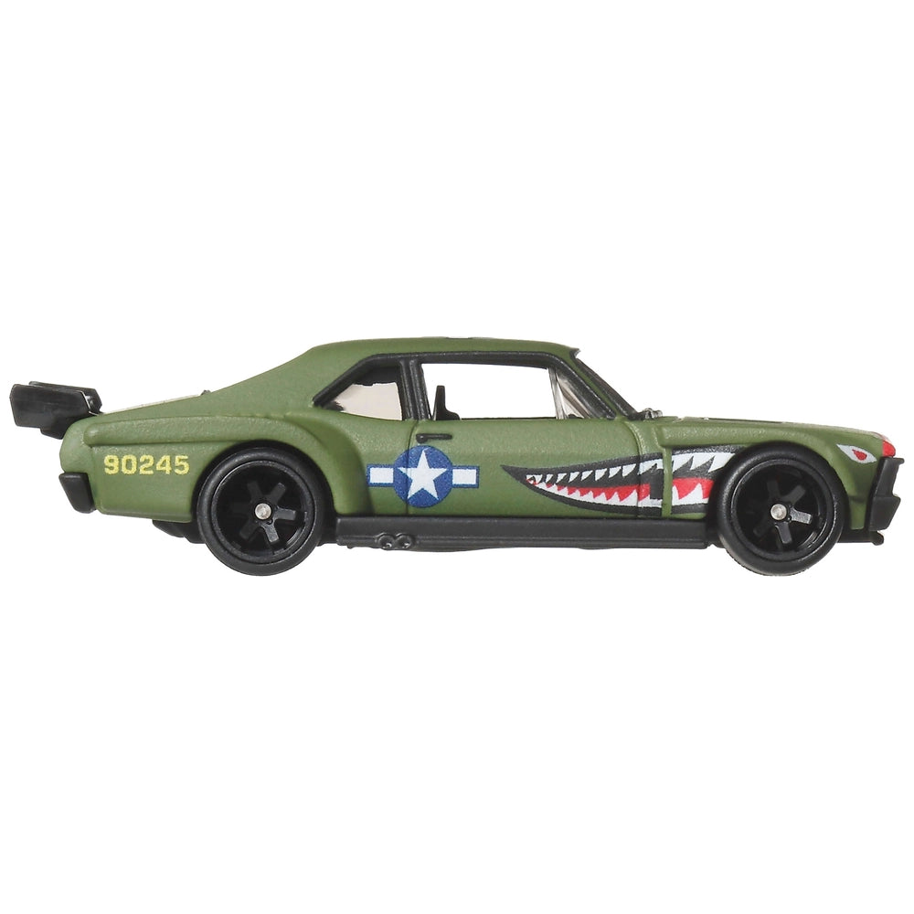 Hot Wheels Car Culture 1:64 Scale Premium Aero Styles Custom '70 Chevy Nova Toy Car for Ages 4+