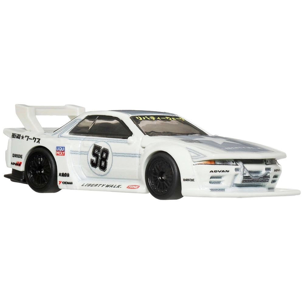 Hot Wheels Car Culture 1:64 Scale Premium Aero Styles LB-Kaido Works Nissan R32 Skyline GT-R Toy Car for Ages 4+