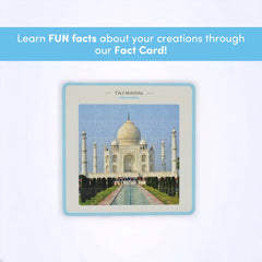 Mittimate Taj Mahal Jigsaw Puzzle – 36-Piece Cardboard Puzzle for Kids (Ages 4-6) | Fun, Learning & Perfect Birthday Gift