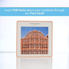 Mittimate Hawa Mahal Jigsaw Puzzle – 36-Piece Cardboard Puzzle for Kids (Ages 4-6) | Fun, Learning & Perfect Birthday Gift