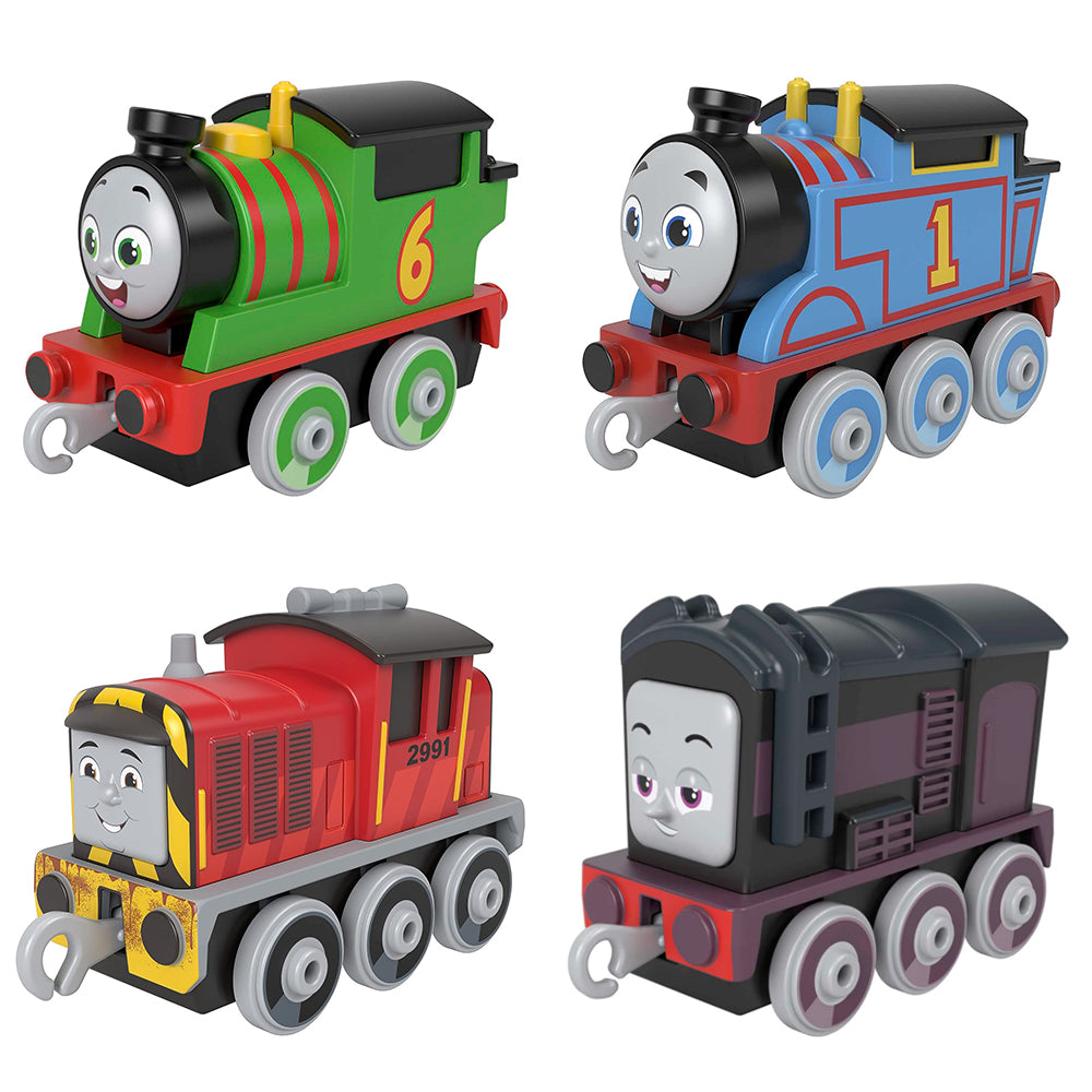 Thomas & Freinds Small Metal Engine Assortement for Kids Ages 3+ (Pack of 4)