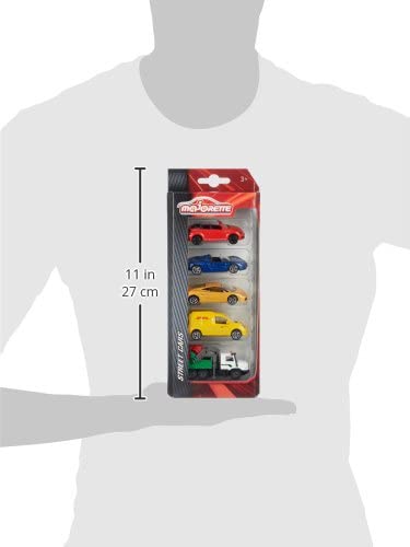 Majorette WOW 5 Car Pack - Design & Style May Vary, Only 1 Pack Included