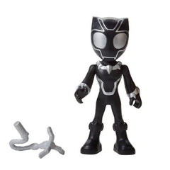 Marvel Spidey and His Amazing Friends Supersized Black Panther 9-inch Action Figure for Kids Ages 4+