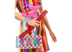 Barbie Carnival Day at the Fair Brunette Doll with Accessories for Kids Ages 3 Years & Up