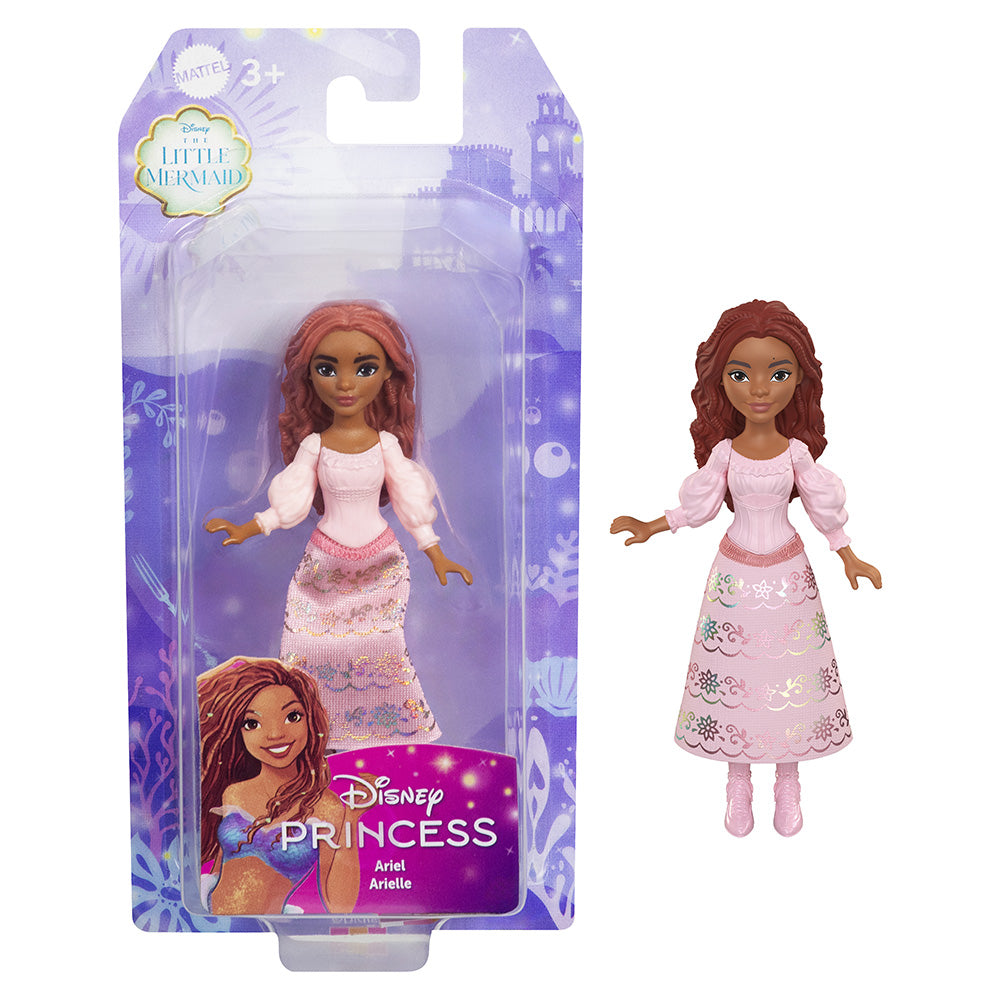 Disney The Little Mermaid Ariel Posable Small Dolls With Sparkling Clothing Inspired By Disney Movies For Kids Ages 3+