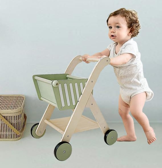 Kiddies Kingdom Shop 'N' Roll Grocery Imaginative Play For Ages 3 and Above