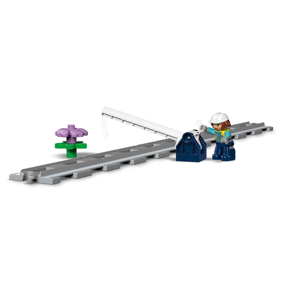 LEGO Duplo Town Train Bridge and Tracks Expansion Set Building Kit For Ages 2+