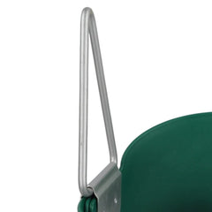 REZNOR EVA Plastic High Back Full Bucket Toddler Baby Swing Seat With 60 Inch Plastic Coated Chain Set, Green