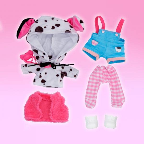 Cry Babies 12'' Dressy Dotty Doll With Tears And Sounds Feature For Baby and Toddlers Ages 18 Months and Up