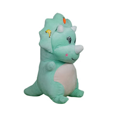 Play Hour Fruit Dragon Plush Soft Toy for Kids Ages 3 Years & Up - Green, 55cm
