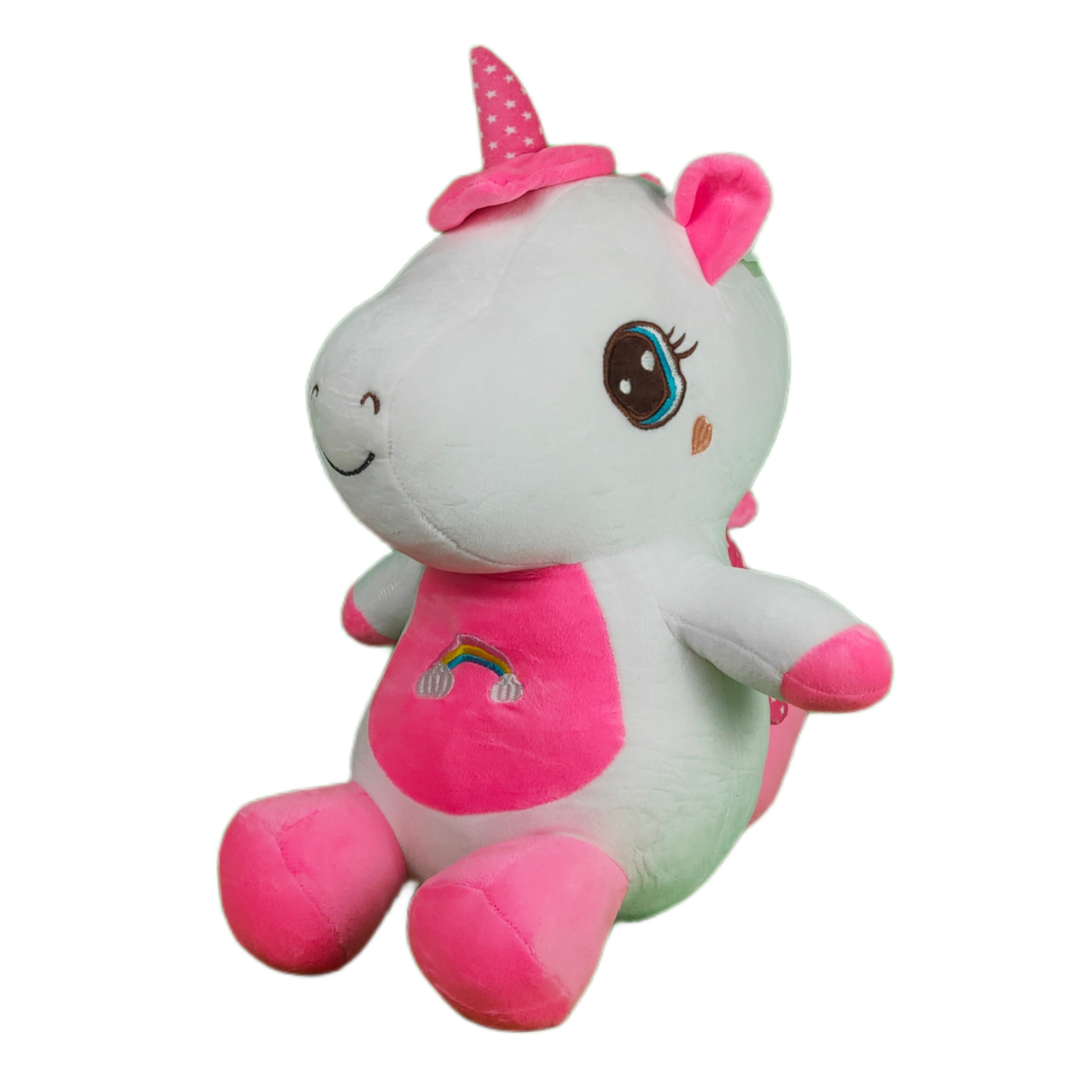 Play Hour Garcie The Unicorn Plush Soft Toy For Ages 3 Years And Up - Pink, 45cm