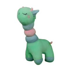 Play Hour Ring Giraffe Plush Soft Toy for Ages 3 Years and Up, Green, 45cm