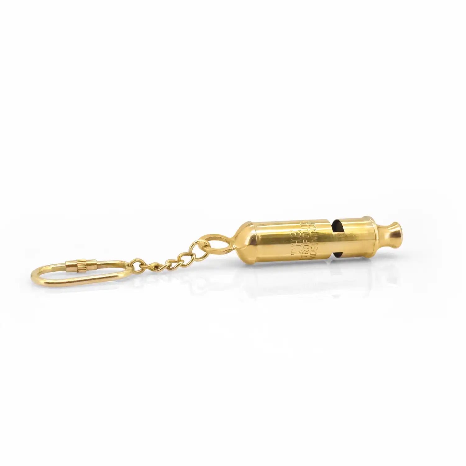 Mittimate Premium Brass Nautical Whistle – Antique Maritime Whistle for Kids | Perfect for Referees, Coaches, Camping & Emergencies