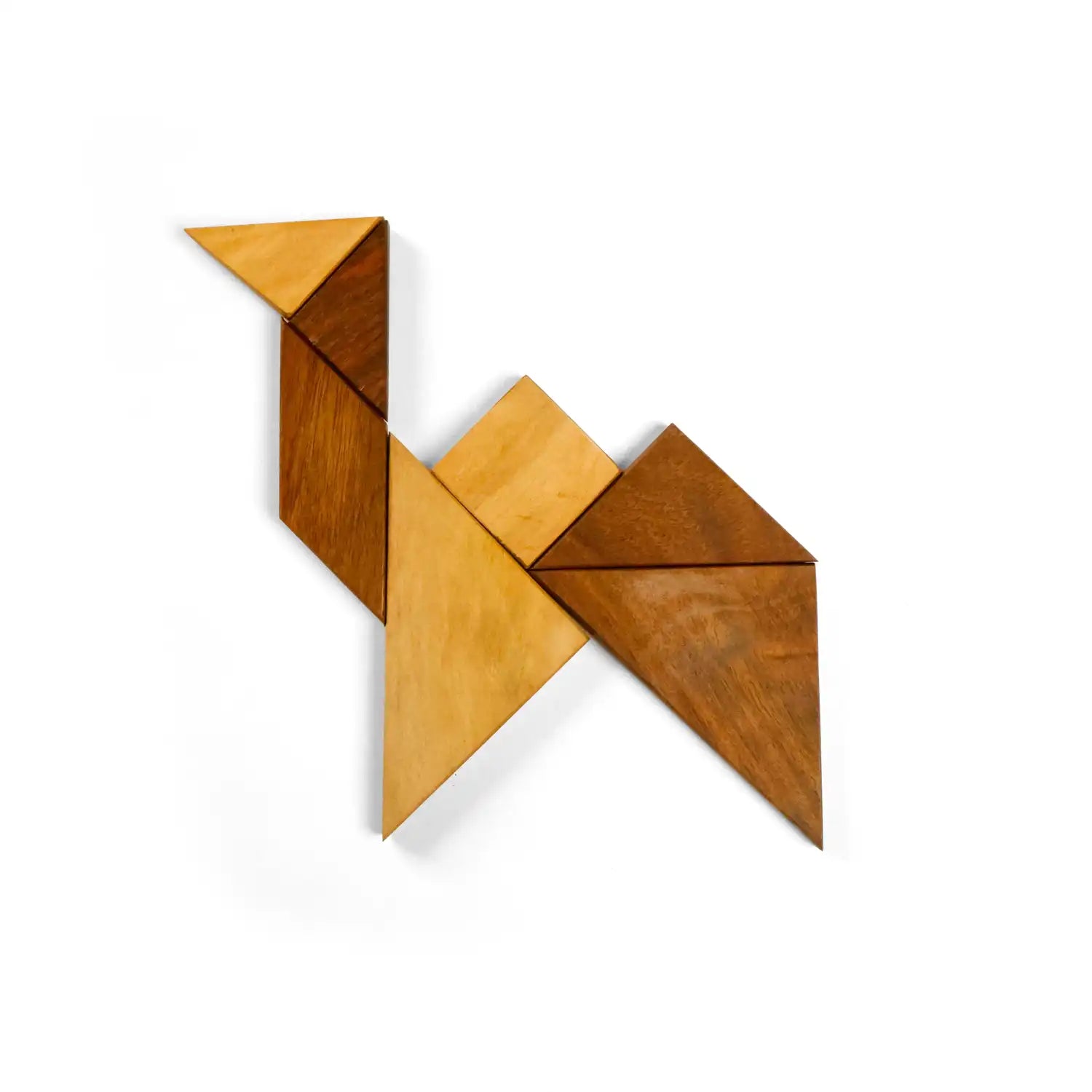 Mittimate Wooden Tangram Puzzle – Brain-Boosting Puzzle Game for Kids (6+) | Fun, Learning & Perfect Gift Choice
