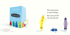 Oliver Jeffers The Crayons’ Book of Feelings Board Book for ages 3+