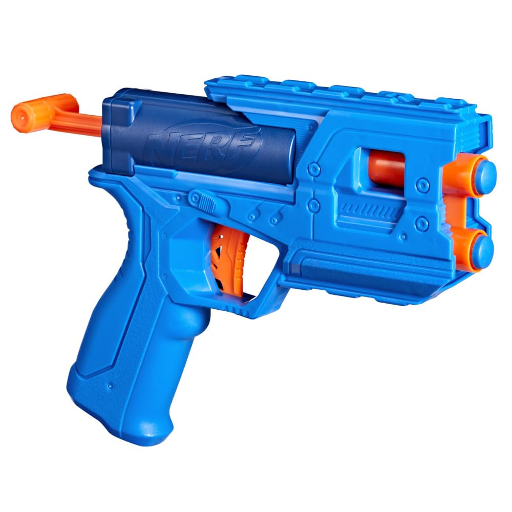 Nerf N Series Purestrike Blaster, 2 Official Nerf N1 Darts Compatible Only with Nerf N1 Blasters, Pull Back Priming, Kids Gifts, Ages 8+
