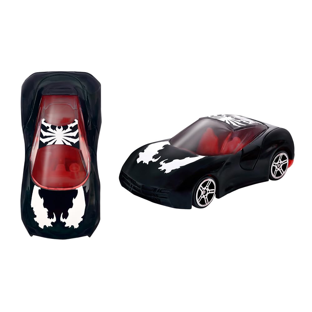 Marvel Go 1:64 Diecast Venom knight Speed Toy Car For Collection For Ages 3 Years And Up