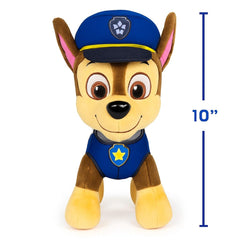 Paw Patrol 10 Inch Chase Plush Toy - Soft & Huggable Stuffed Animal for Toddlers & Kids Ages 1 Years & Up