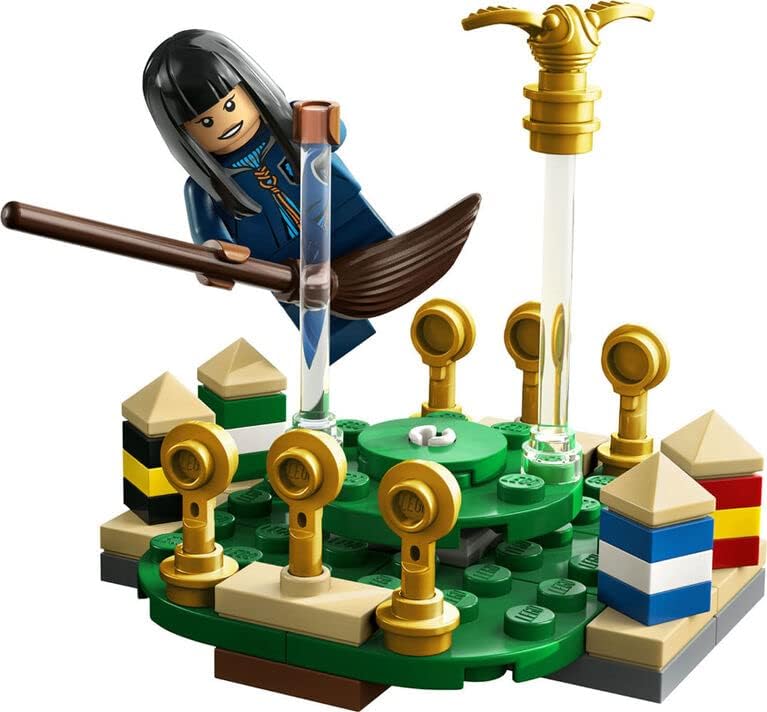 LEGO Harry Potter Quidditch Practice Building Kit for Ages 6+