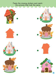 Booktopus My Big Sticker and Activity Book 3 for Kids Ages 4+