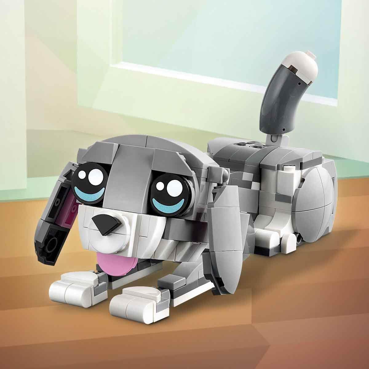 LEGO Creator 3in1 Playful Cat Playset Building Kit For Ages 8+