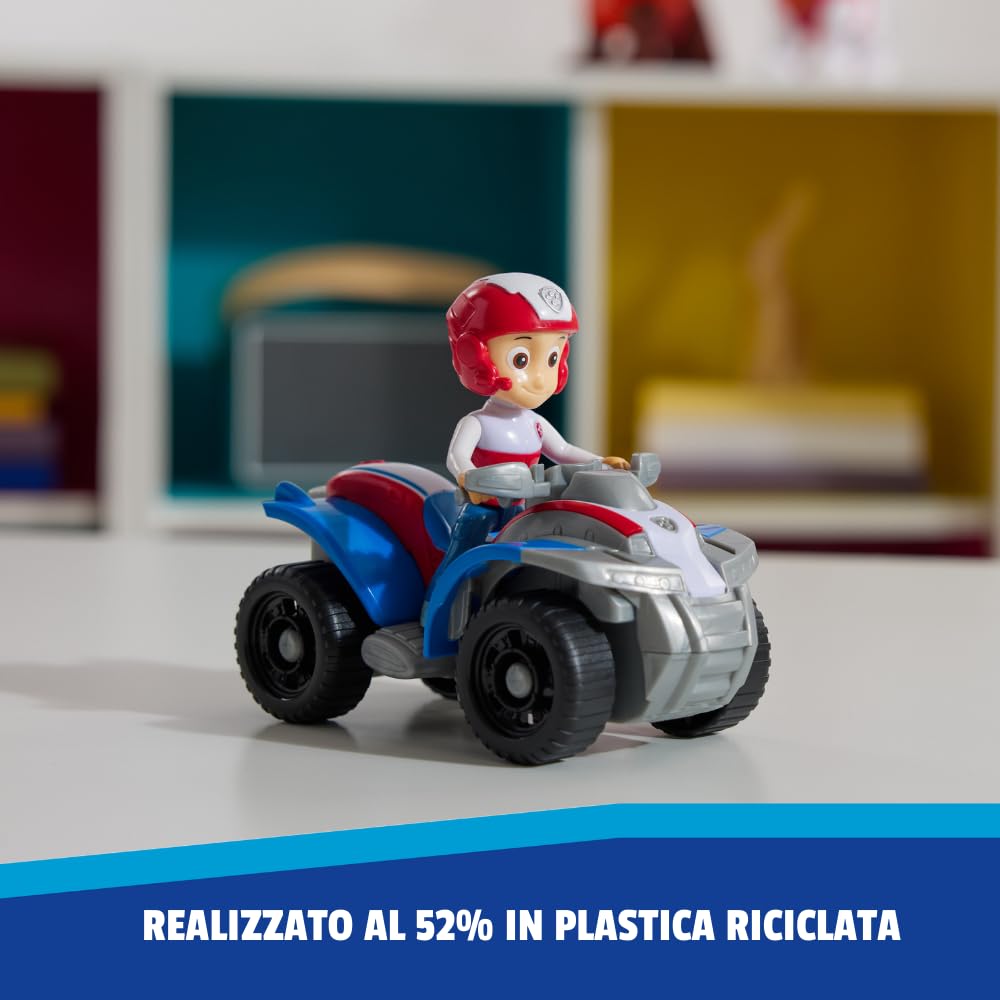 PAW Patrol - Ryder Figure with Quad Rescue Vehicle for Children Ages 3 Years & Up