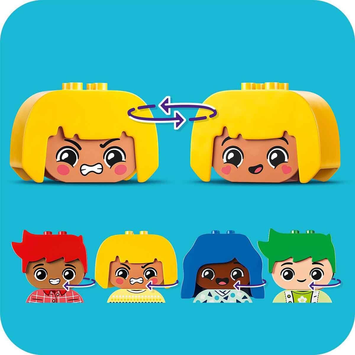 LEGO Duplo My First Big Feelings & Emotions Building Kit For Ages 2+