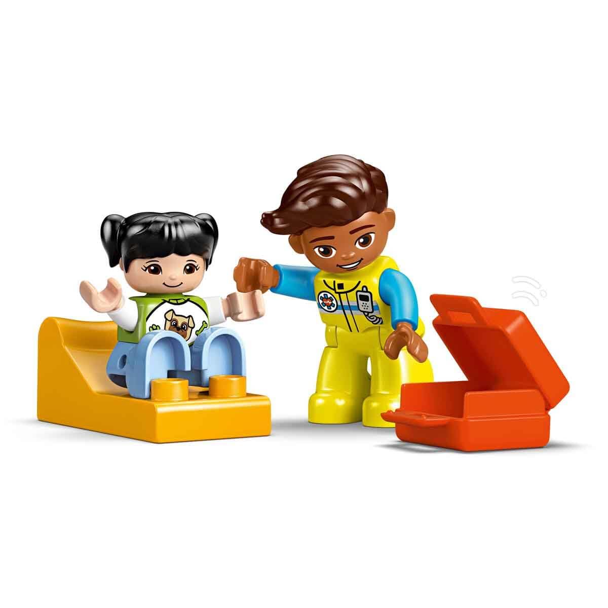 LEGO DUPLO Ambulance & Driver Set Building Kit For Ages 2+