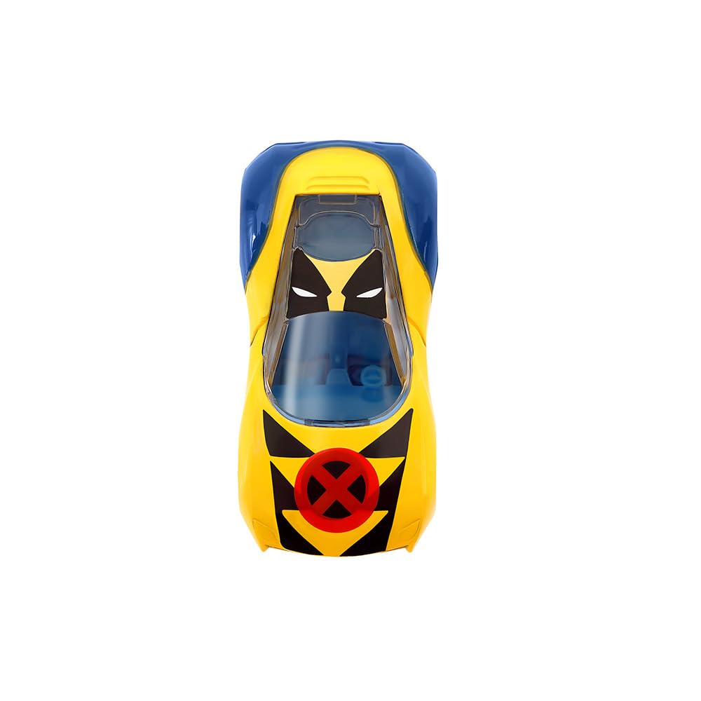 Marvel Go 1:64 Diecast Wolverine knight Speed Toy Car For Collection For Ages 3 Years And Up