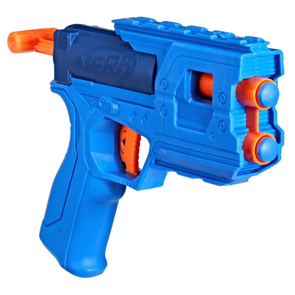 Nerf N Series Purestrike Blaster, 2 Official Nerf N1 Darts Compatible Only with Nerf N1 Blasters, Pull Back Priming, Kids Gifts, Ages 8+