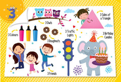 Booktopus My First 100 Numbers Mini - Early Learning Picture Books for Kids 4+