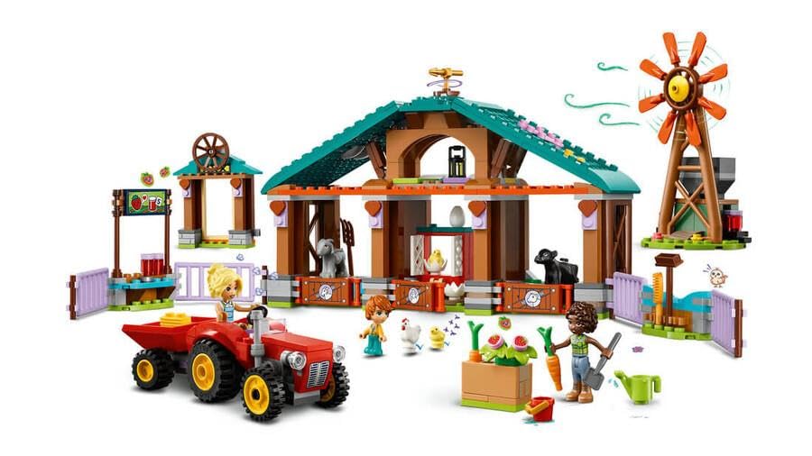 LEGO Friends Farm Animal Sanctuary Building Kit For Ages 6+