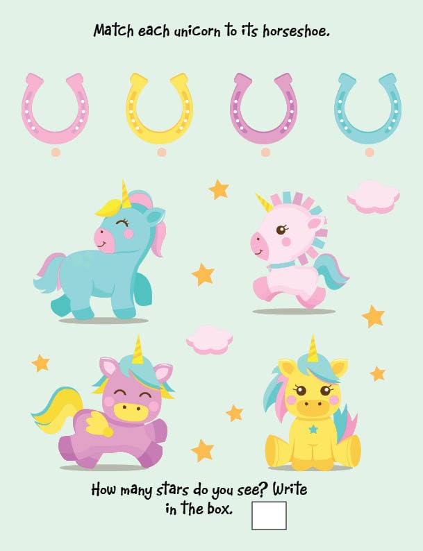 Booktopus Build It Activity Kit - Magical Unicorns Model Making Kit with Book - DIY Craft Kit for Kids 6+