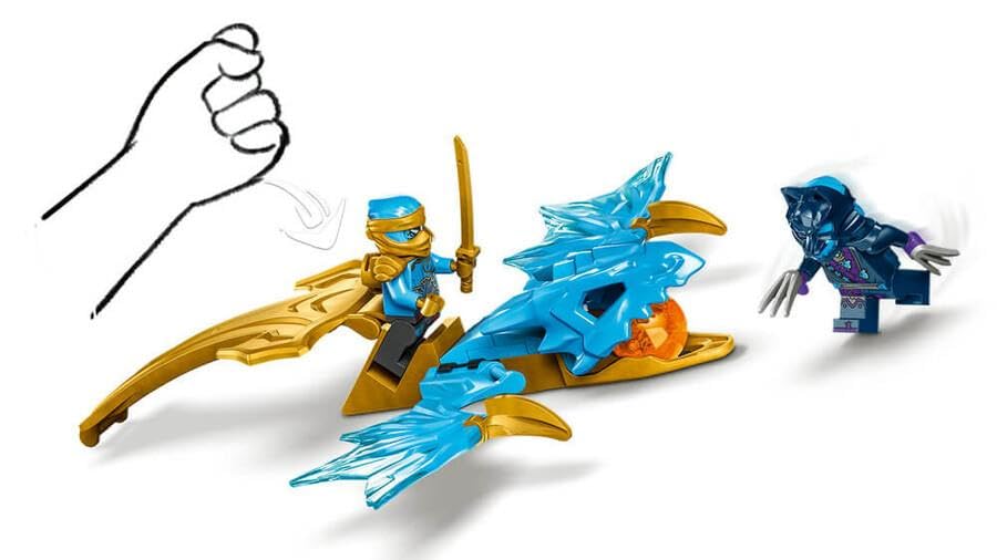 LEGO Ninjago NYA’s Rising Dragon Strike Building Kit For Ages 6+