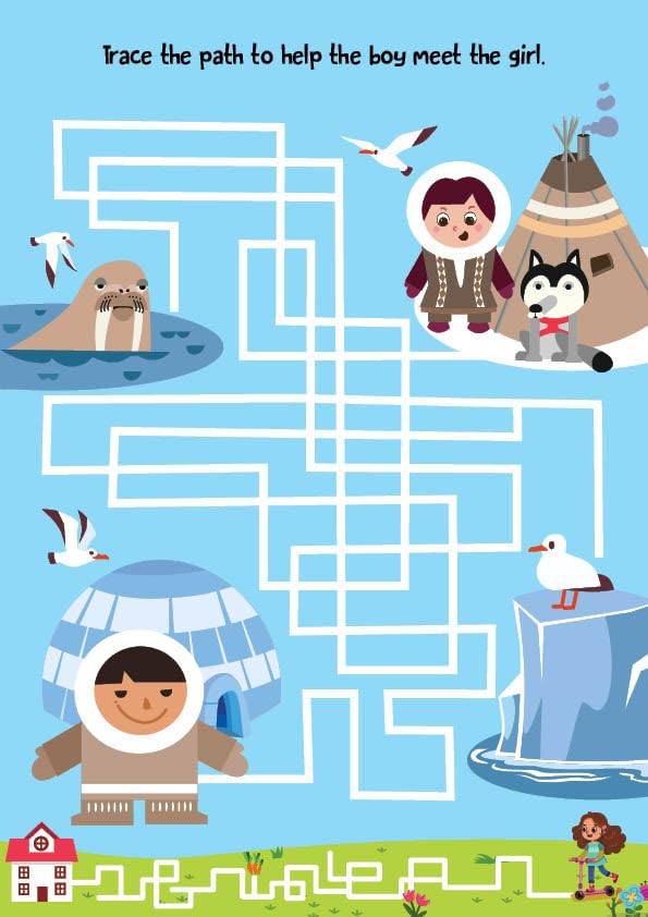 Booktopus Never Bored With Mazes Book One for Kids Ages 4+
