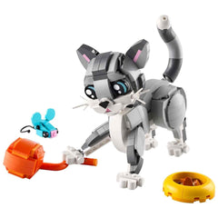 LEGO Creator 3in1 Playful Cat Playset Building Kit For Ages 8+