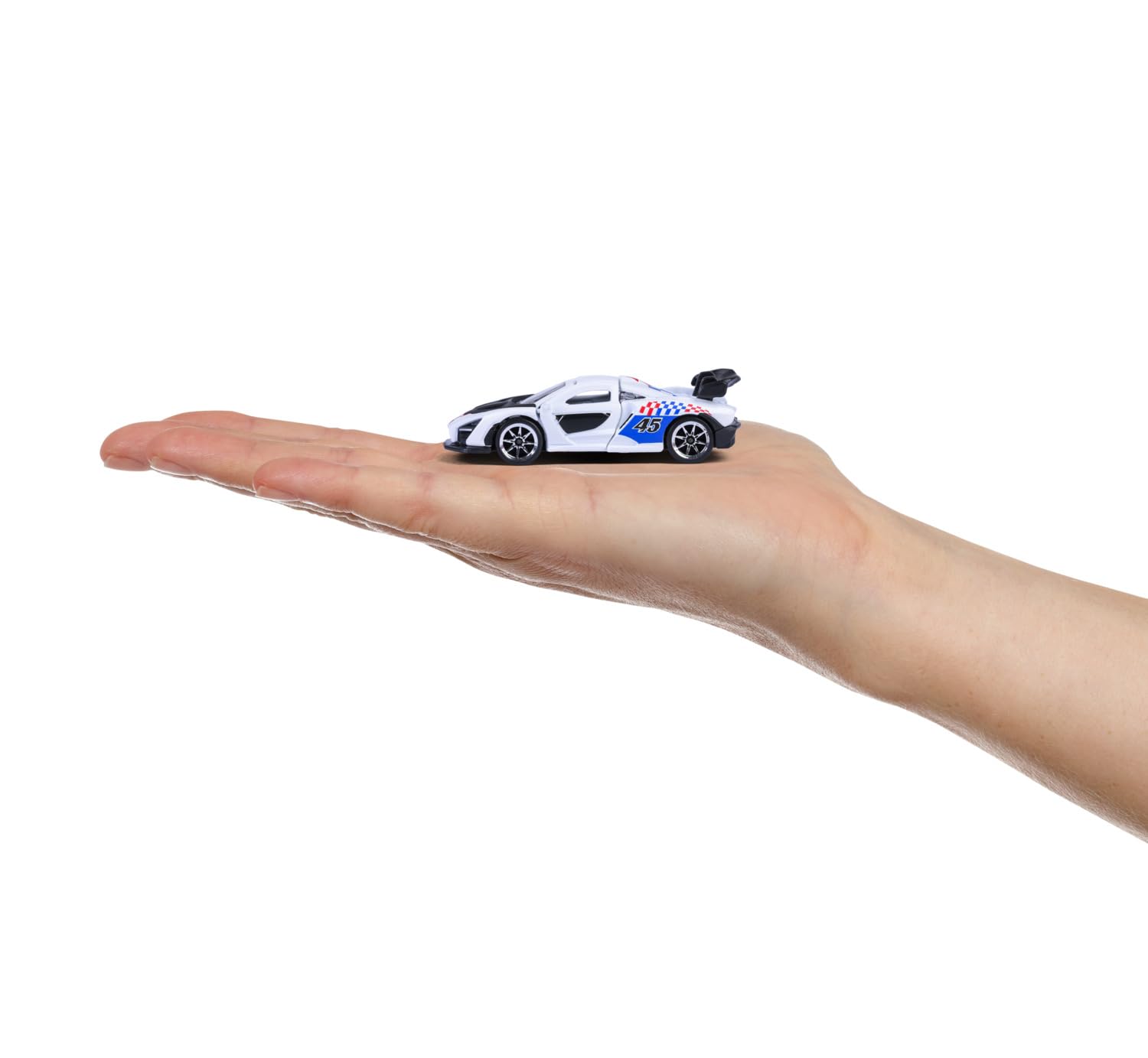 Majorette Auto Racing Premium - Metal Toy Car with Freewheel, Suspension & Opening Parts for Kids & Collectors Styles & Design May Vary - Only 1 Model Included