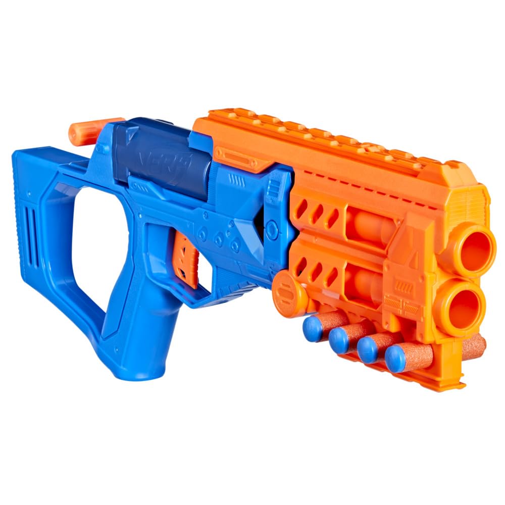Nerf N Series Topbreaker Blaster with 4 Official Nerf N1 Darts Compatible Only with Nerf N1 Dart Blasters, Break Open Loading for Ages 8 Years & Up