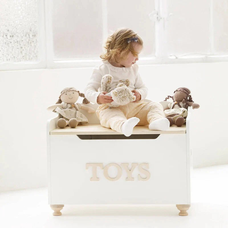 Kiddies Kingdom Wooden Toy Box Organisers For Ages 3 and Above