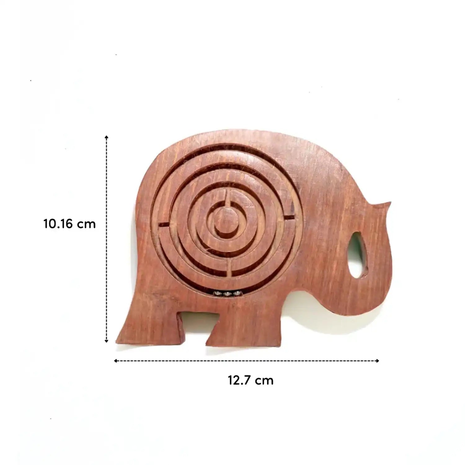 Mittimate Elephant Maze & Labyrinth Puzzle – Bhool Bhulaiyaa Board Game for Kids | Fun Indoor Brain Teaser & Activity Toy