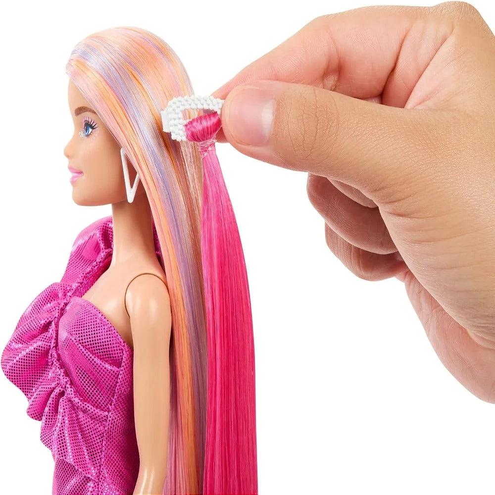 Barbie Fashionistas 8-Inch Styling Head, Blonde, 20 Pieces Include Hair  Styling Accessories, Kids Toys for Ages 3 Up by Just Play