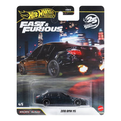 Hot Wheels Premium Car Fast & Furious 2010 Bmw M5, 1:64 Scale Die-Cast Car for Collectors