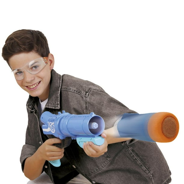Color Clash Atomic Launcher with Extra Ammo, Chalk Filled Rocket, Pump Action, Ages 8 and up